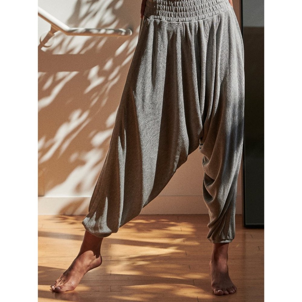 NWT FP Movement Windy Meadow Harem Pant / Grey